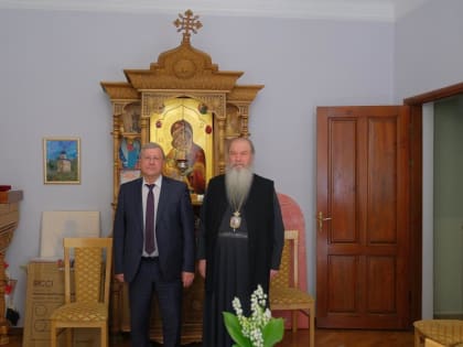 Встреча Главы Владимирской митрополии с руководителем Росархива