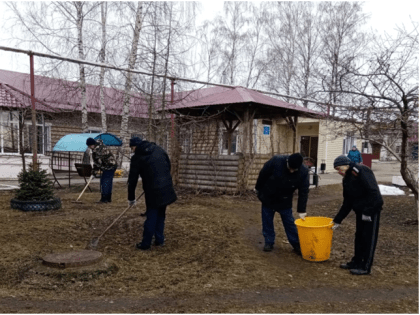 Апрель – традиционное время для проведения субботников