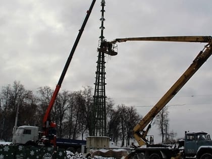 Как украшают Владимир к Новому году