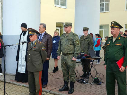 Владимирские контрактники начинают подготовку к специальной военной операции