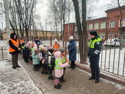 Безопасность на дороге: Акция «Родительский патруль» в Гусь-Хрустальном