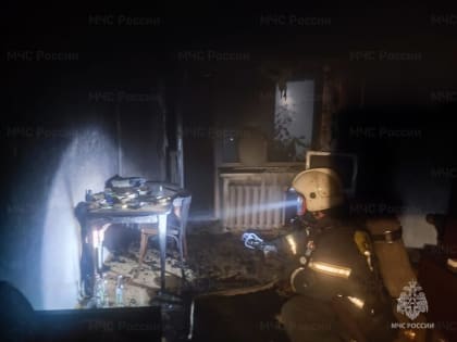 На пожаре эвакуировано 25 человек