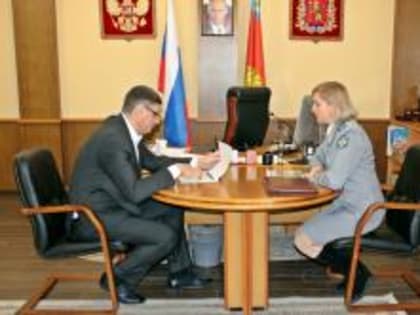 Руководитель Управления Россельхознадзора Светлана Пантюхина обсудила с губернатором Владимирской области проблематику и тенденции развития агропромышленной сферы региона