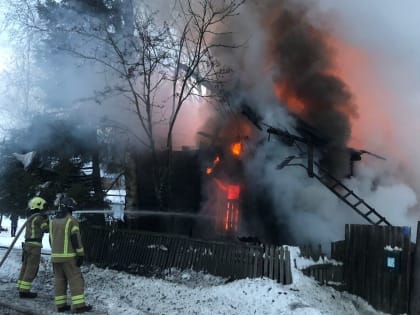 В городе Курлово на пожаре погиб мужчина