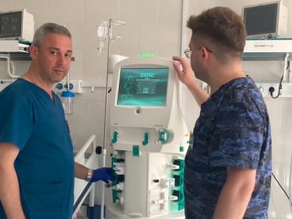 В Муромскую и Александровскую районные больницы поставили аппараты для очищения крови