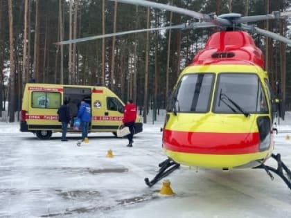Для спасения жизни двум жителям Владимирской области потребовался вертолет