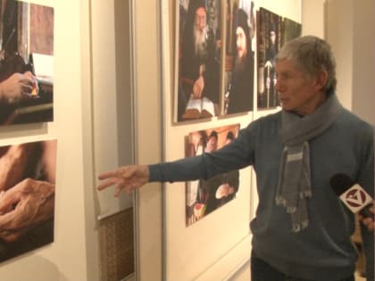 Во Владимире открылась выставка Костаса Асимиса - человека со Святой горы Афон