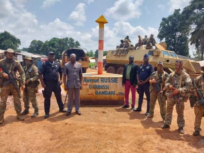 В столицу ЦАР прибыло несколько сотен инструкторов российской ЧВК «Вагнер»