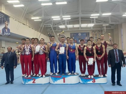 Владимирские гимнасты победили в чемпионате ЦФО