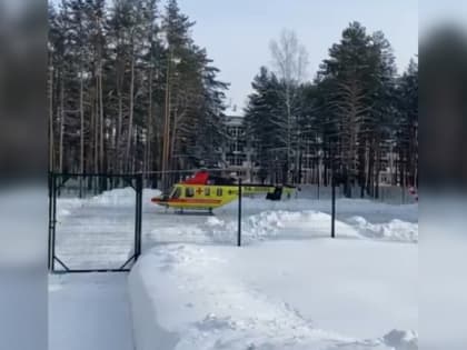 Пациента ковровской больницы отправили на вертолете в Нижний Новгород