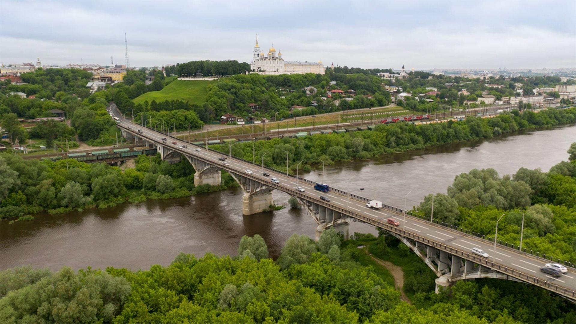 Мост через клязьму владимир