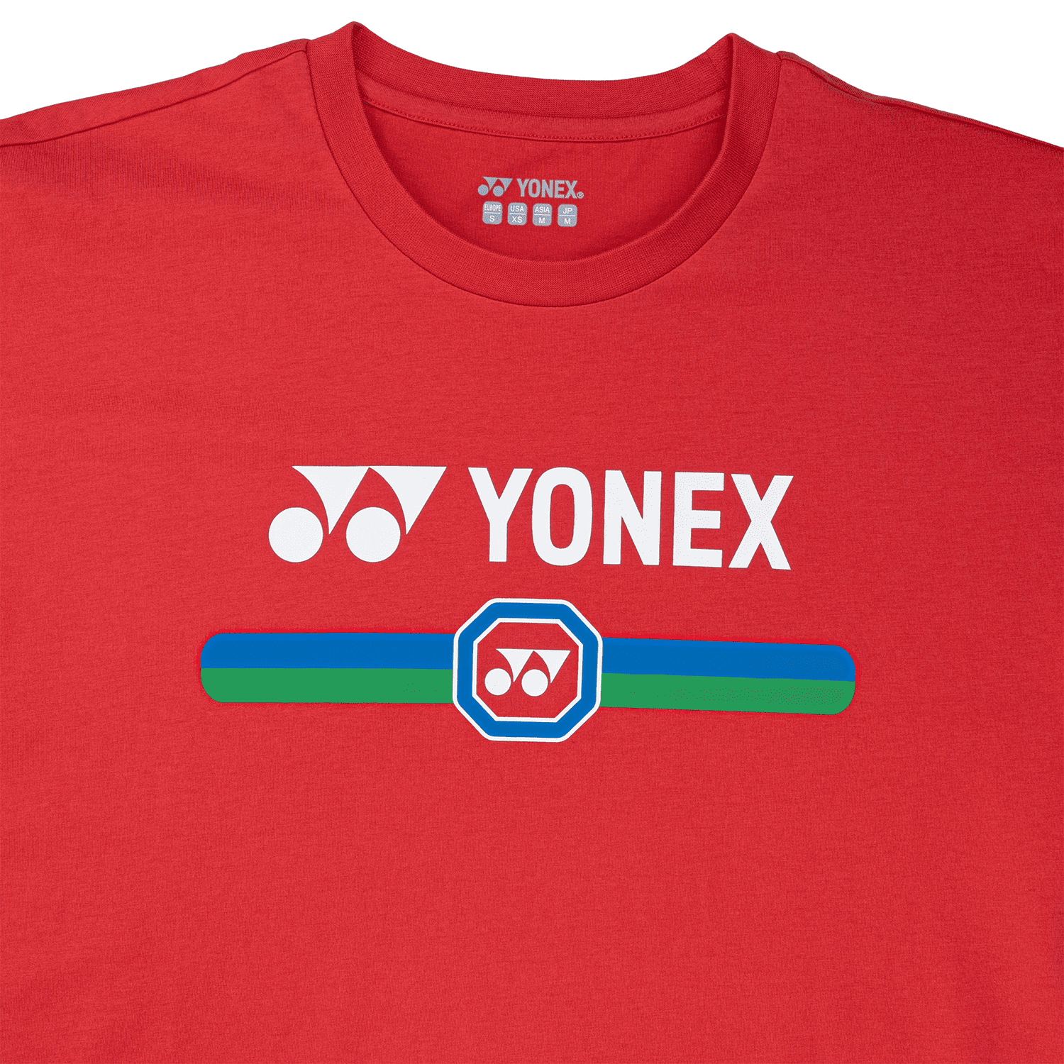 YONEX MEN'S T-SHIRT 16427EX FLASH RED (COTTON)