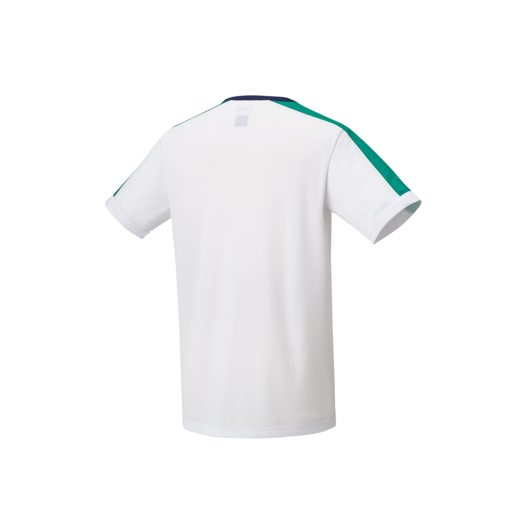 YONEX 75TH MEN'S CREW NECK SHIRT 10435A (SLIM FIT) WHITE