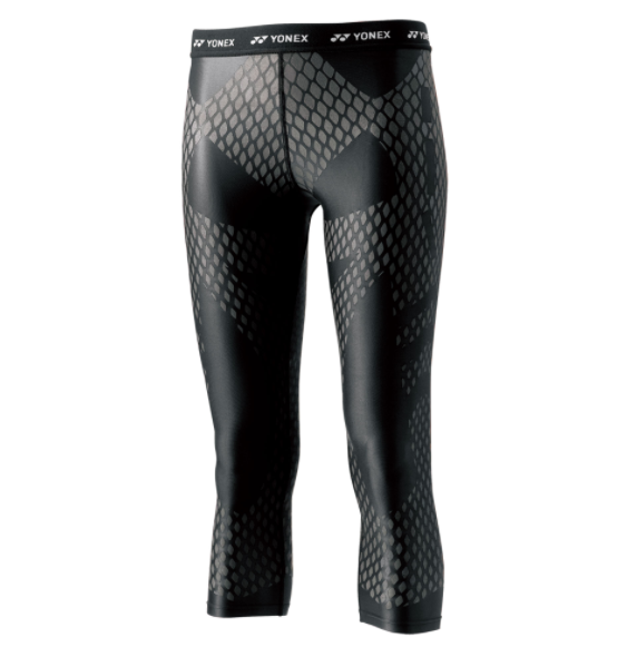 YONEX WOMEN'S STB FITNESS 3/4 QUARTER PANTS A2507BLACK