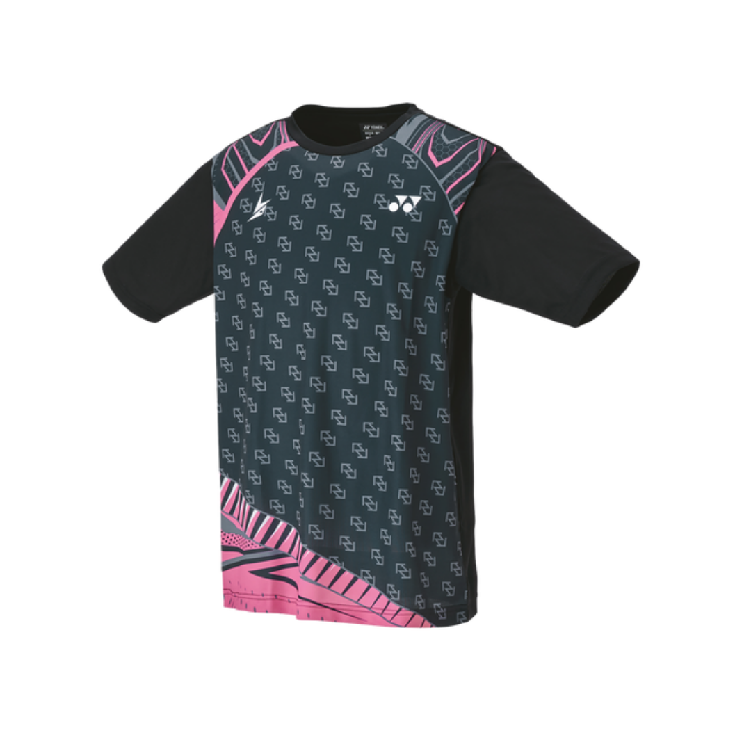 YONEX LINDAN MEN'S SHIRT 16509EX BLACK