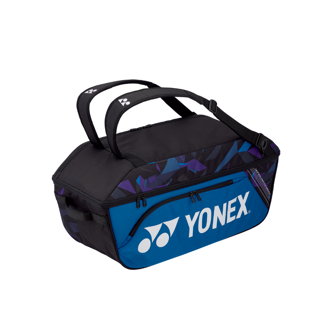 YONEX PRO WIDE OPEN RACQUET BAG 92214EX FINE BLUE