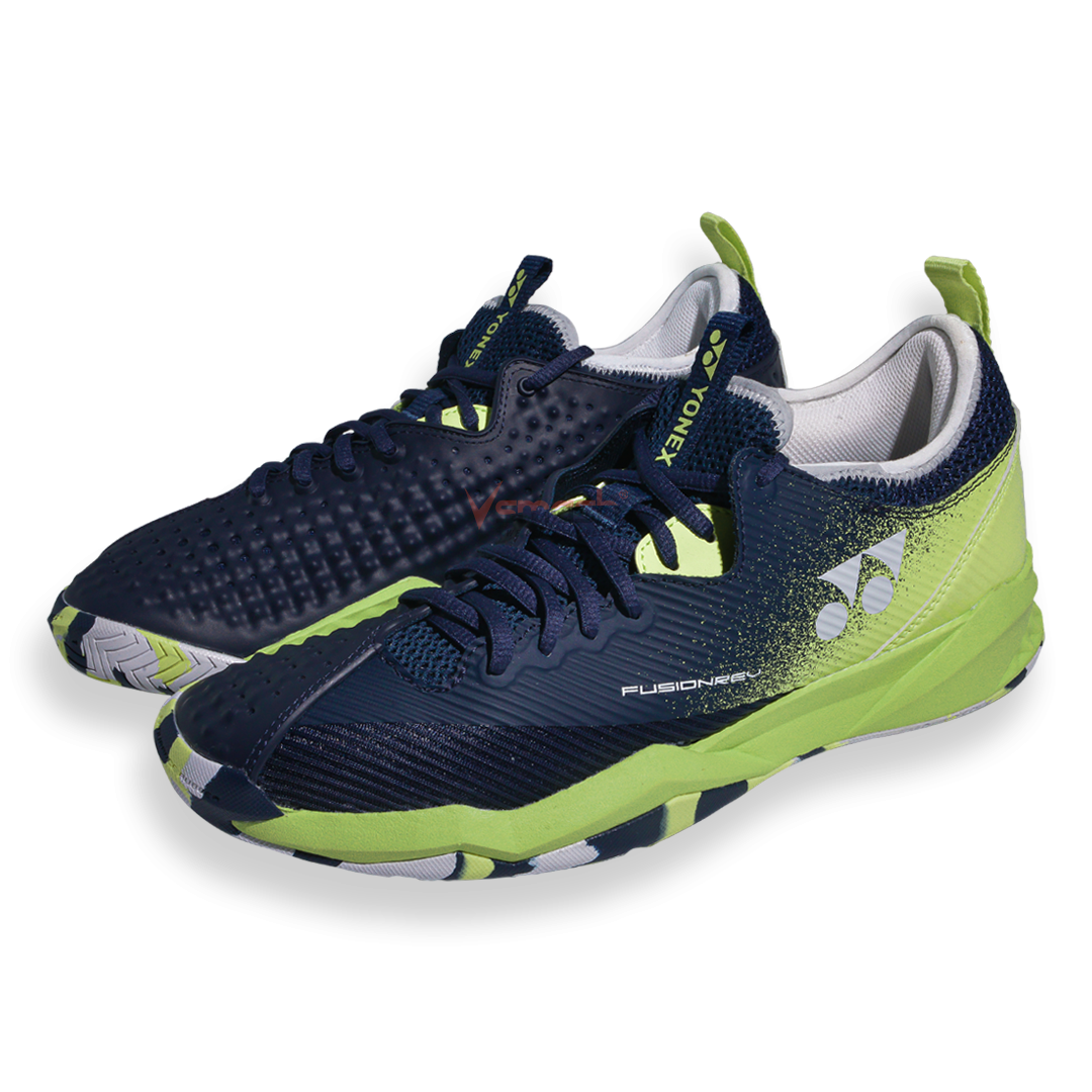 Yonex Fusion Rev 4 navy blue/lime men\'s 8/women\'s 9.5 Amazon.com | YONEX Women main image 4