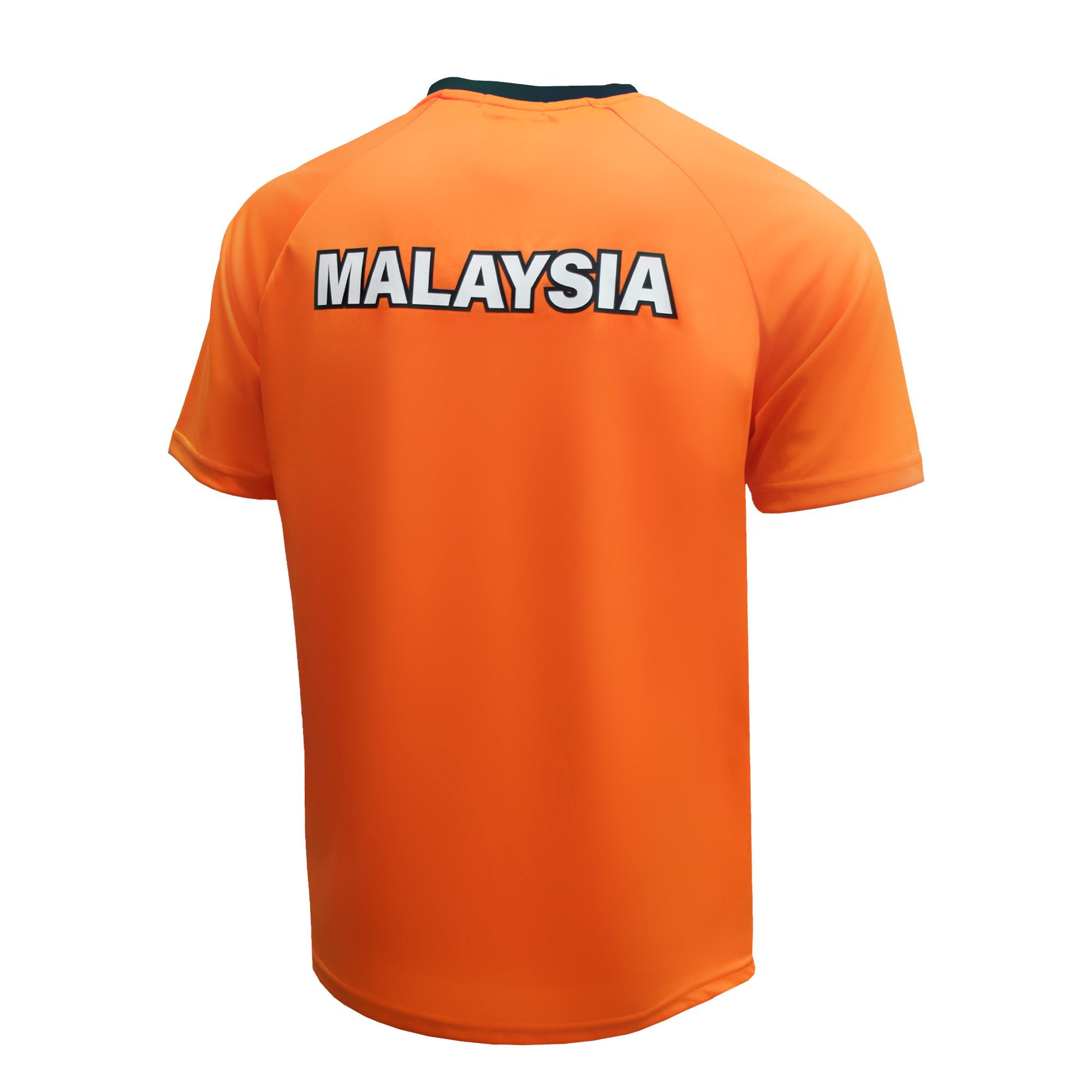 YONEX OCM 2022 MEN V-NECK SHIRT ORANGE | VSMASH YONEX OCM 2022 MEN V-NECK SHIRT ORANGE | VSMASH