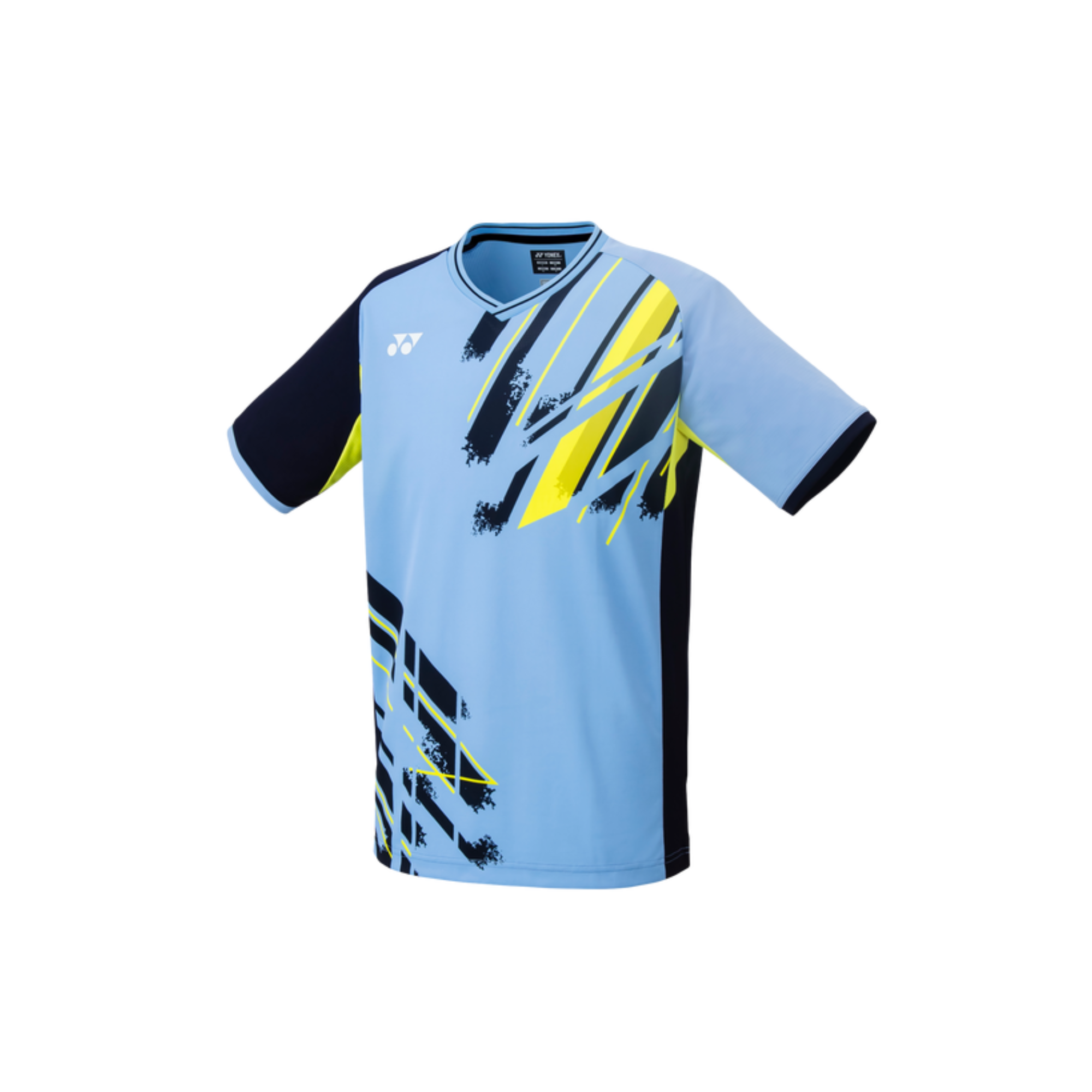 YONEX MEN'S CREW NECK SHIRT 10446EX SAX (SLIM FIT)