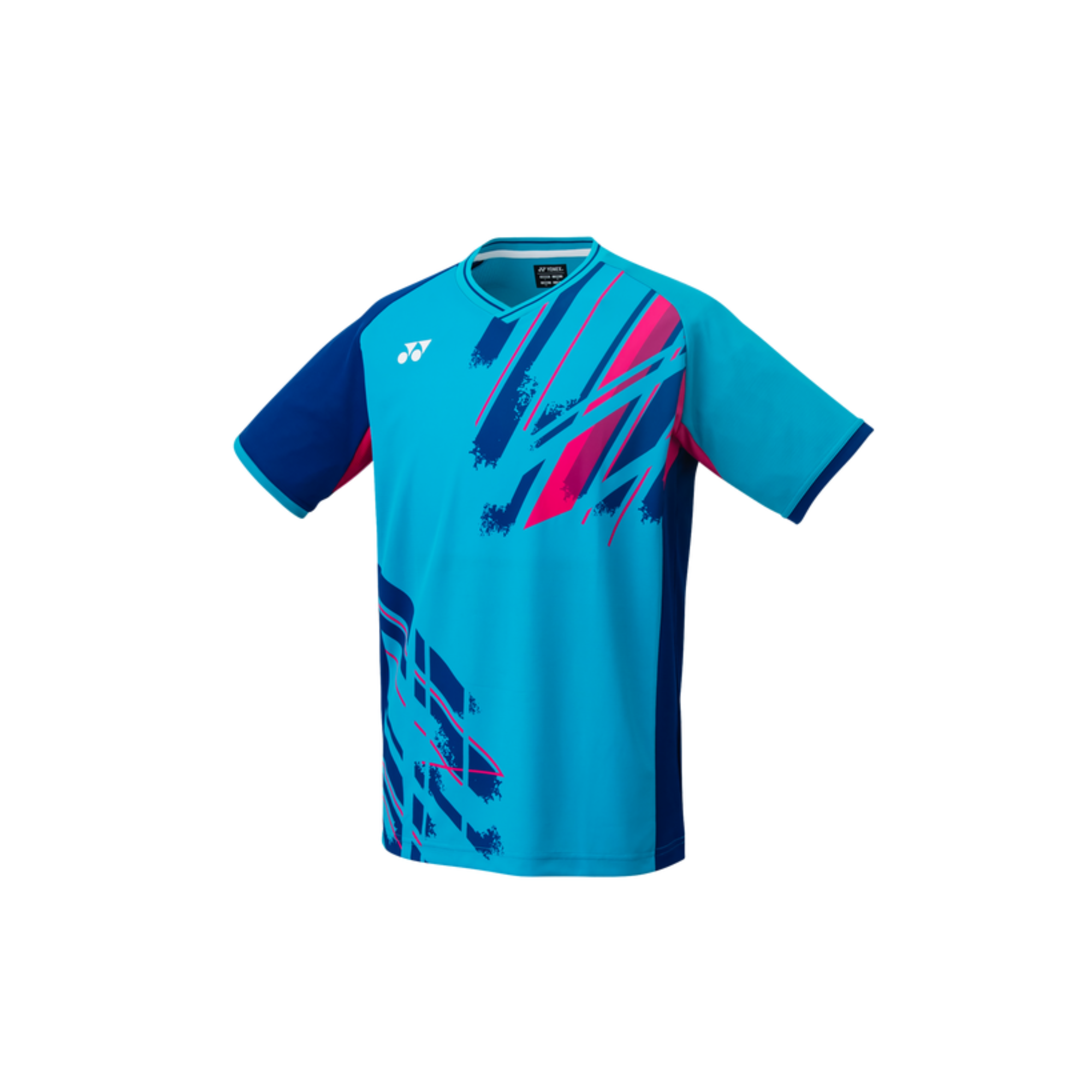 YONEX MEN'S CREW NECK SHIRT 10446EX TURQUOISE (SLIM FIT)
