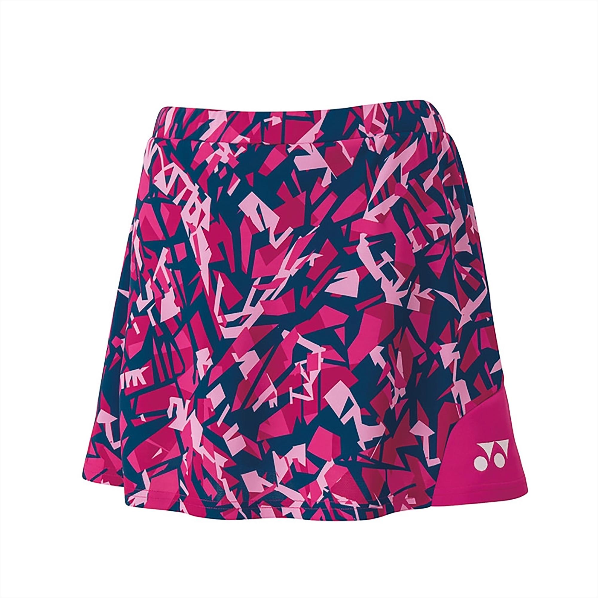 YONEX WOMEN'S SKIRT 26117EX BERRY PINK (WITH INNER SPATS)