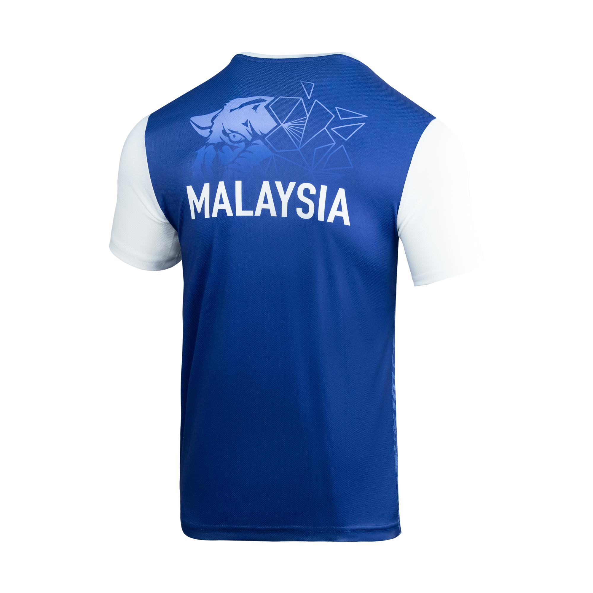 YONEX MALAYSIA MASTER 2023 T-SHIRT 2454 TWILIGHT BLUE | VSMASH