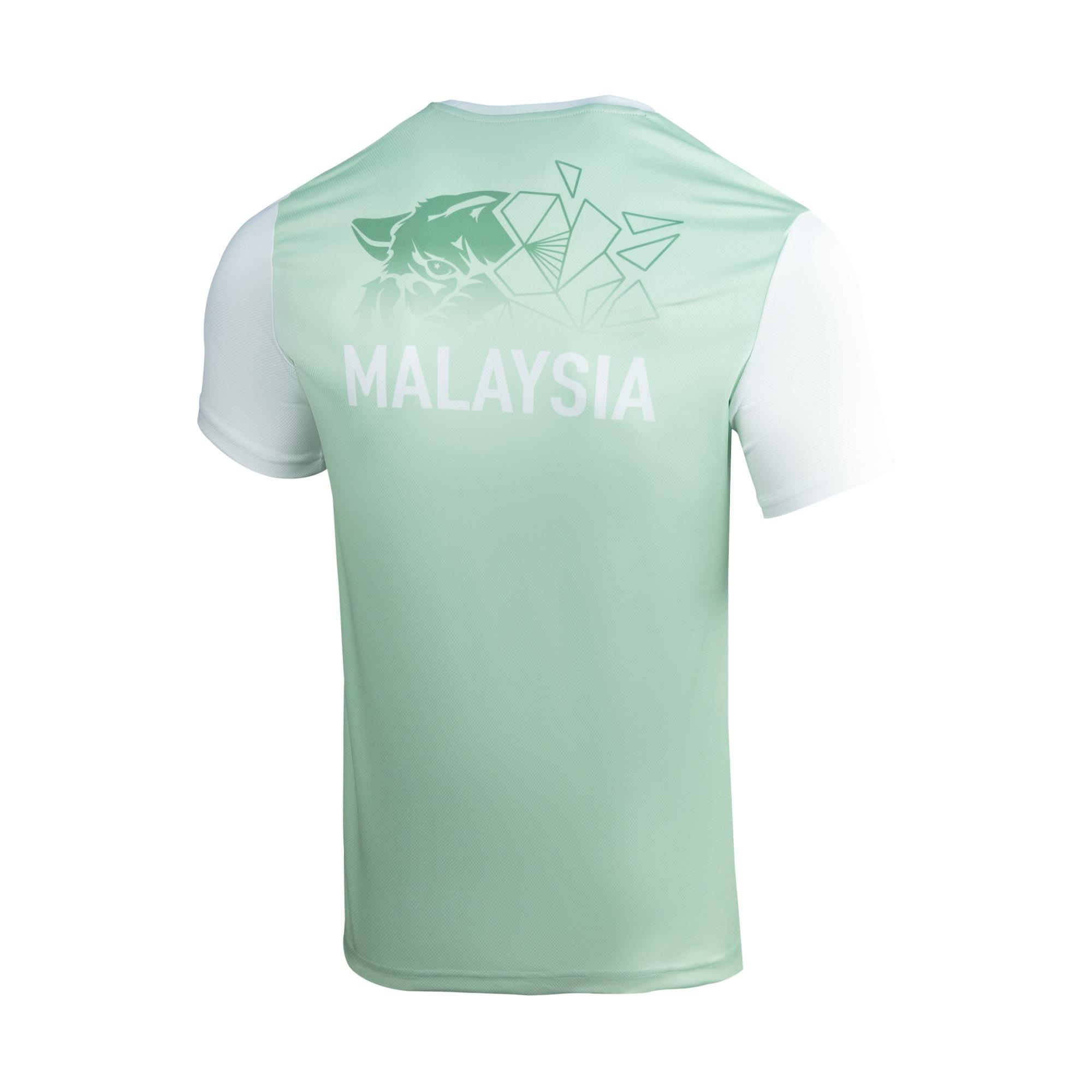 YONEX MALAYSIA MASTER 2023 T-SHIRT 2454 LAURE GREEN