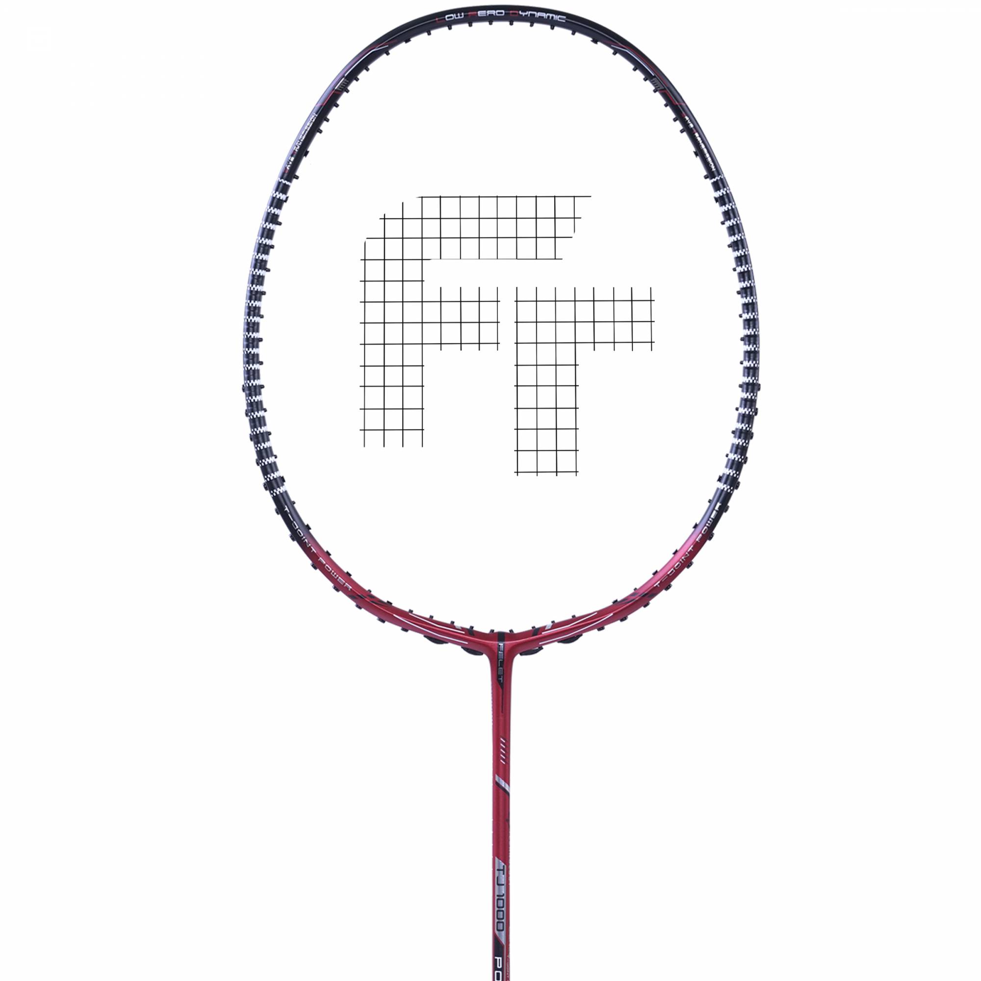 美品 FELET TJ 1000 Control トレーニングラケット ラケット FELET TJ 1000 POWER RED