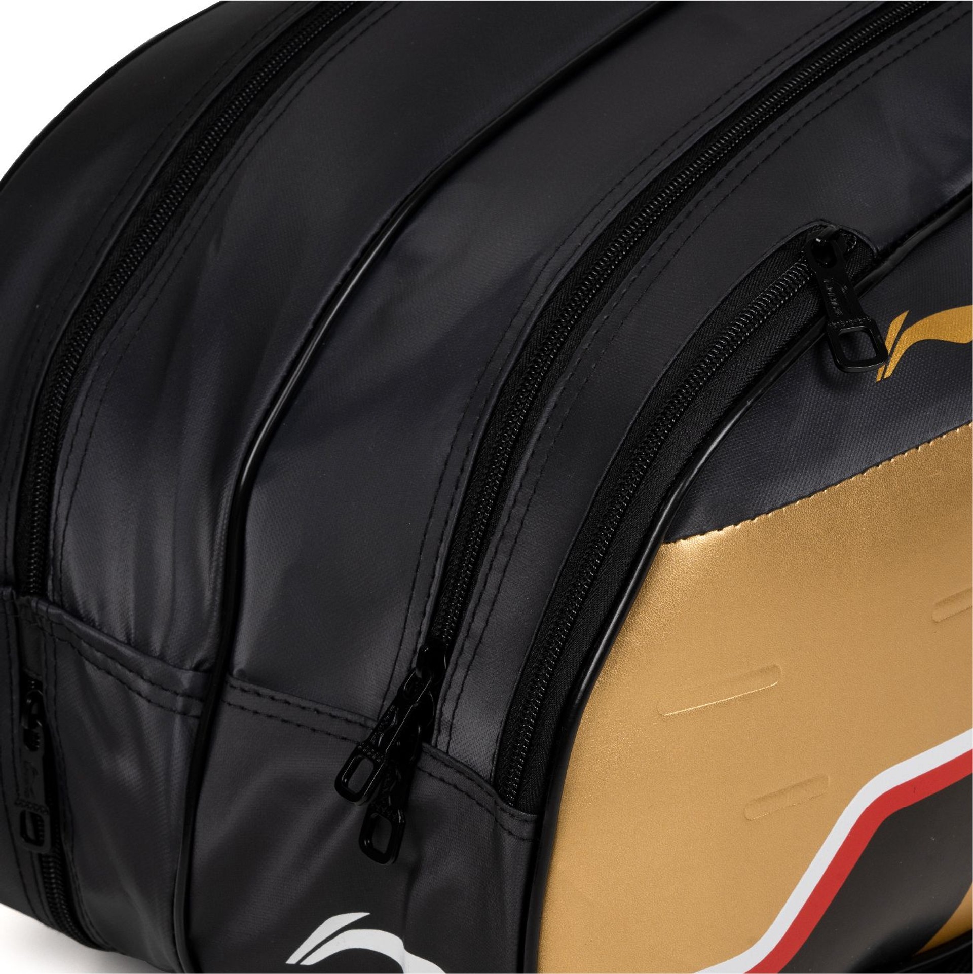 LINING 6 IN 1 RACQUET BAG 6IN1 ABDR659-4 BLACK/GOLD
