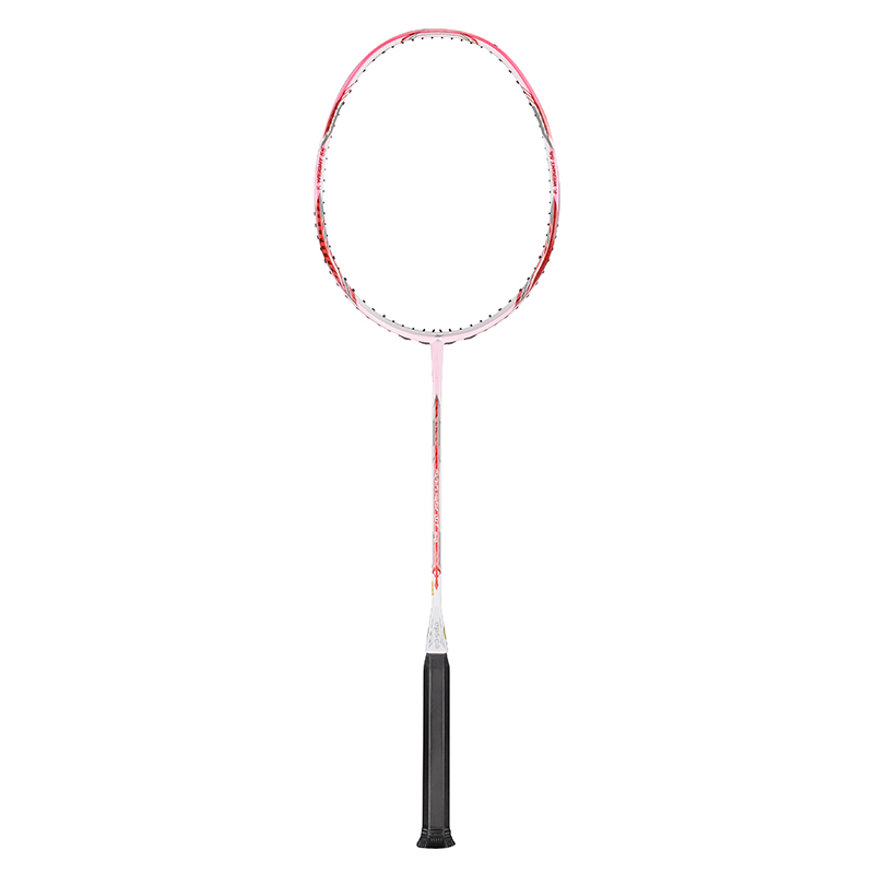 英国 apacs FEATHER WEIGHT 55 ホワイト 8U超軽量58g APACS FEATHER WEIGHT 55 (8U) WHITE PINK MATTE | VSMASH