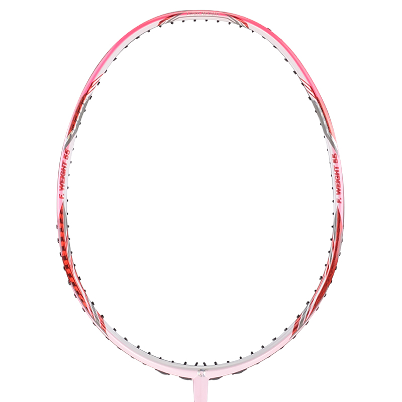 APACS FEATHER WEIGHT 55 (8U) WHITE PINK MATTE | VSMASH