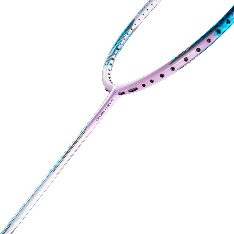APACS FEATHER WEIGHT 55 (8U) WHITE PURPLE MATTE | VSMASH APACS FEATHER WEIGHT 55 (8U) WHITE PURPLE MATTE | VSMASH