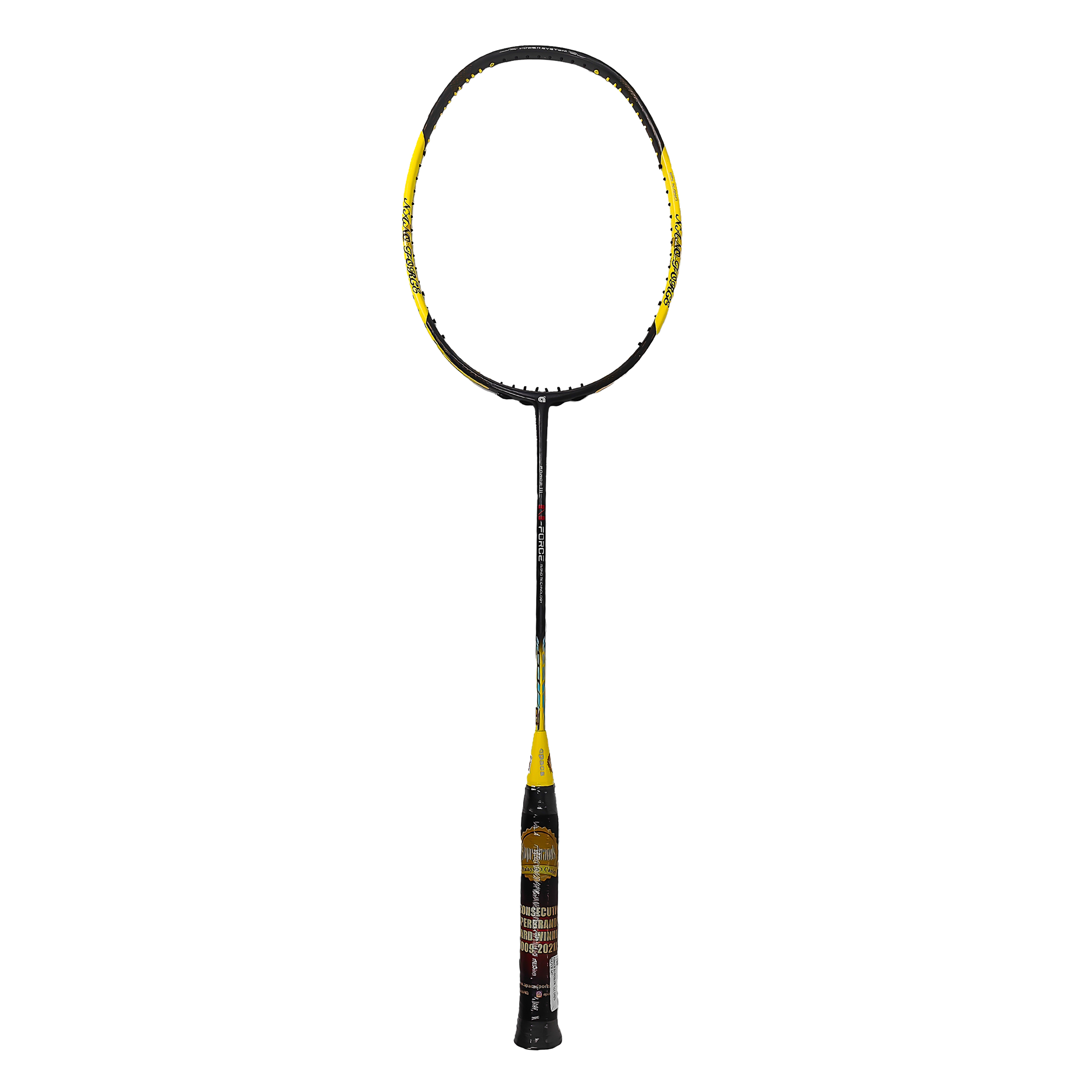 APACS N-FORCE 111(4U) BLACK YELLOW MATTE | VSMASH APACS N-FORCE 111(4U) BLACK YELLOW MATTE | VSMASH