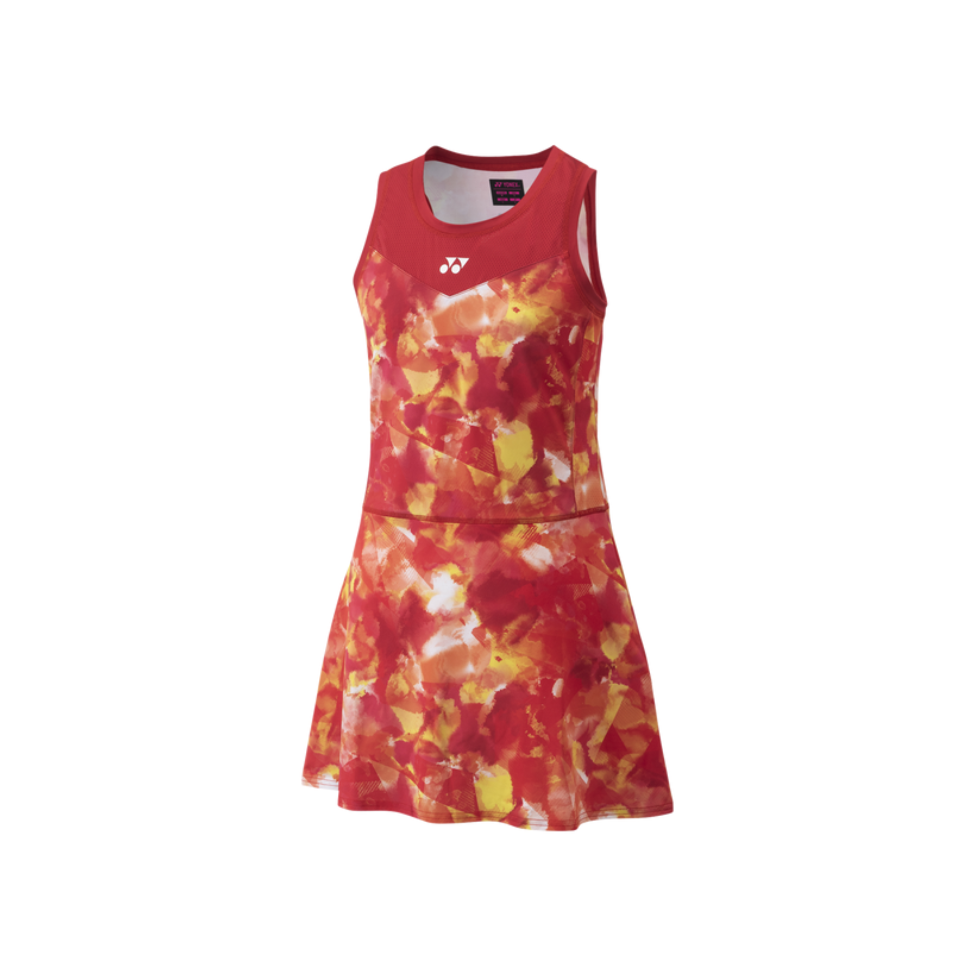 YONEX WOMEN'S DRESS 20700EX CLEAR RED (WITH INNER SHORTS)