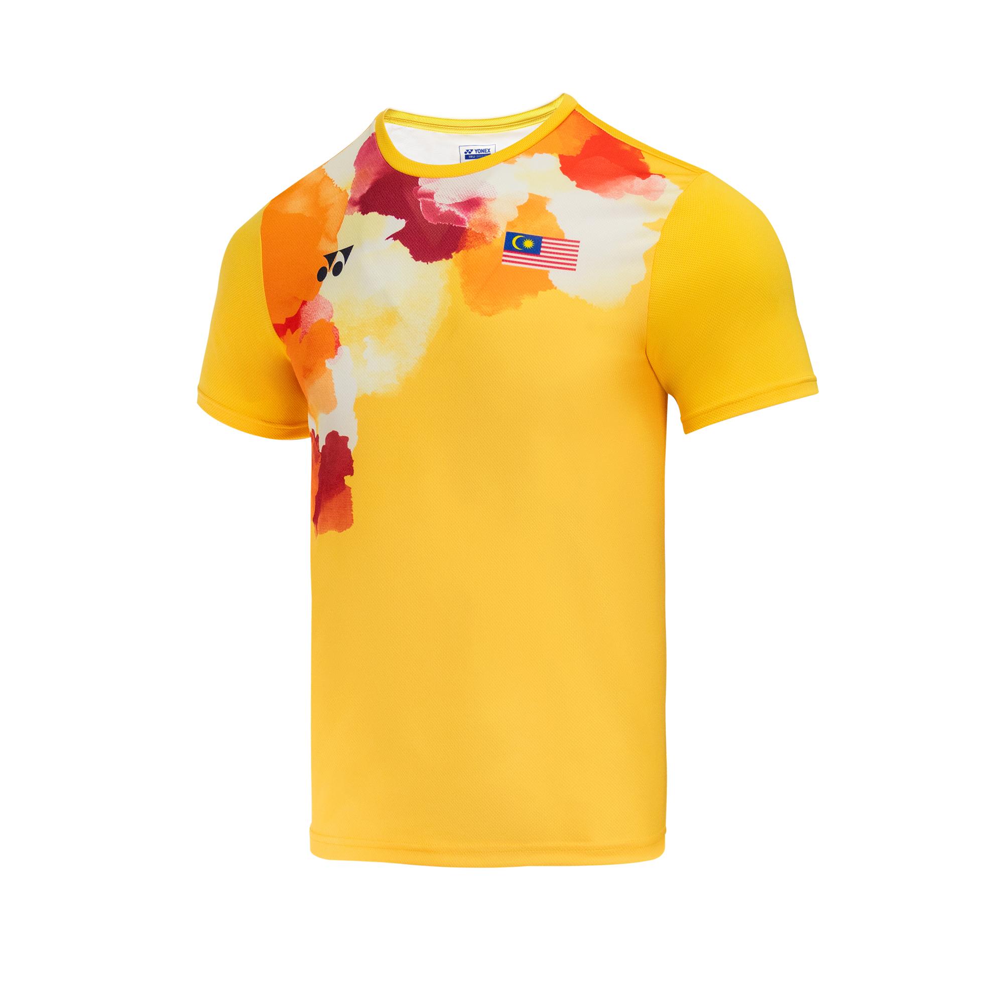 YONEX MALAYSIA OPEN 2024 T-SHIRT 2801 SAFFRON | VSMASH