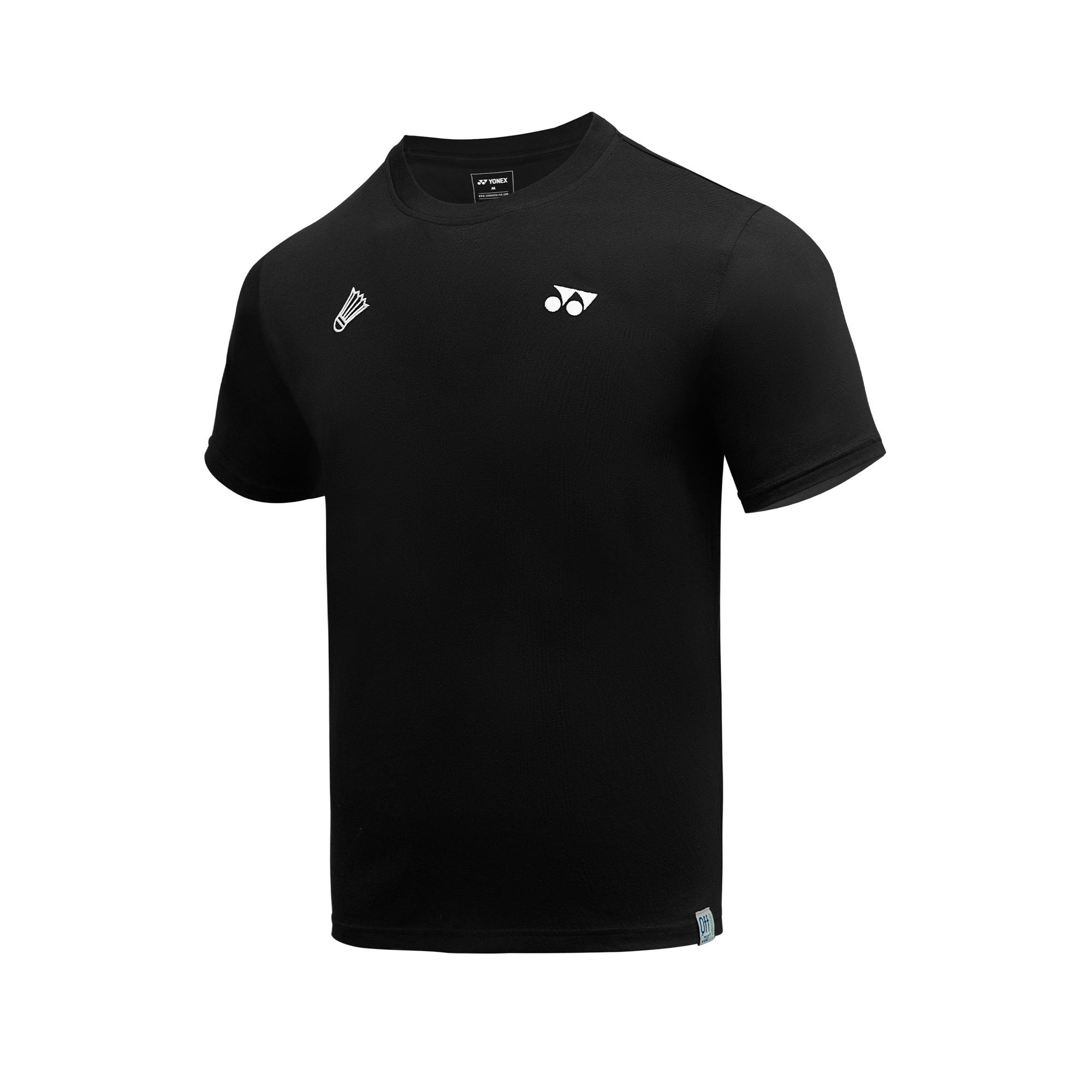 YONEX MALAYSIA OPEN 2024 OVERSIZED TEE 2809 JET BLACK (COTTON)