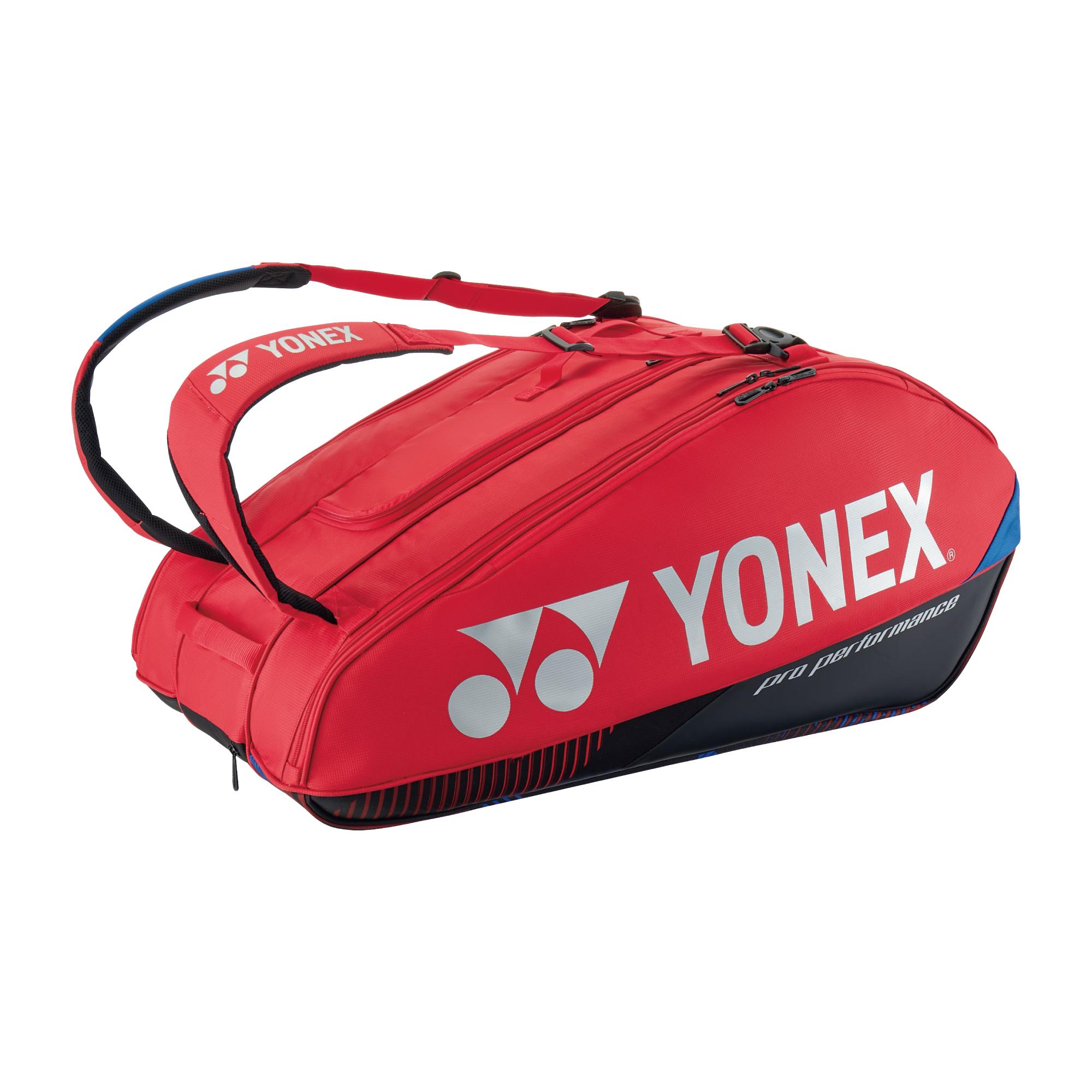 YONEX PRO RACQUET BAG (9PCS) 92429EX SCARLET | VSMASH