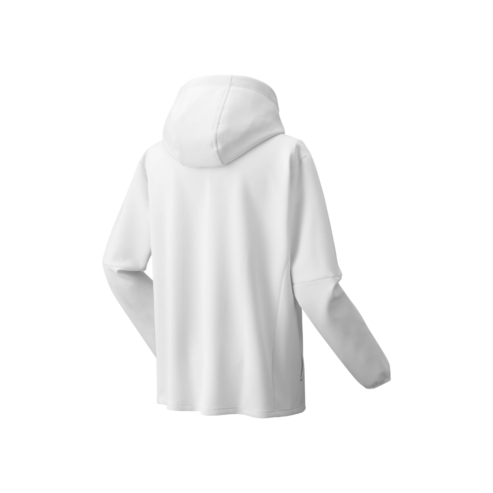 【MAGIC STICK】WHITE  ZIP UP HOODIE YONEX UNISEX SWEAT FULL ZIP HOODIE 50144EX WHITE