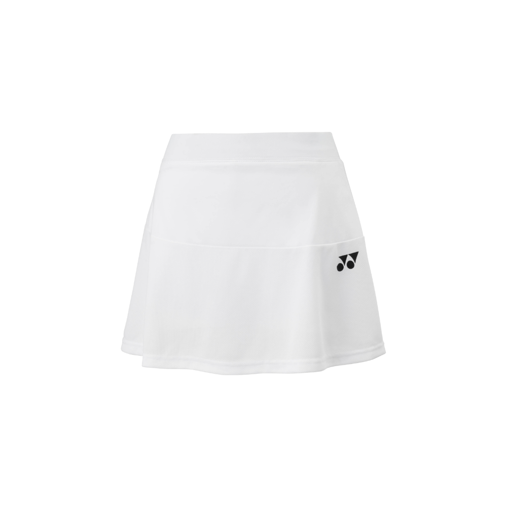 YONEX WOMEN'S SKIRT YW0036EX WHITE (WITH INNER SHORTS) | VSMASH
