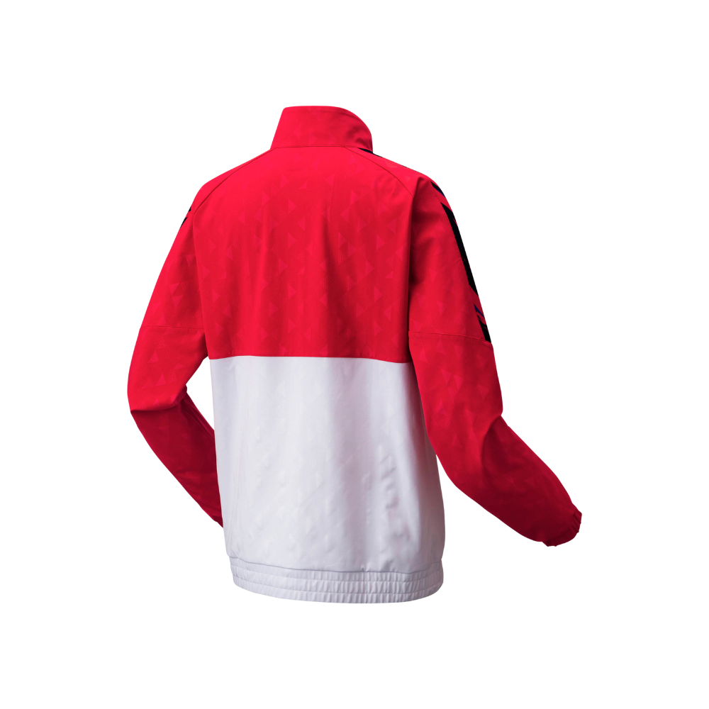 YONEX UNISEX WARM UP JACKET 50146EX CRYSTAL RED | VSMASH