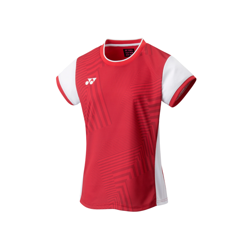 YONEX WOMEN’S CREW NECK SHIRT 20711EX RUBY RED