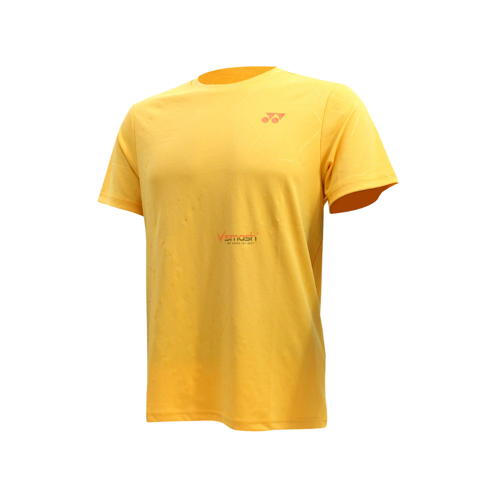 YONEX UNISEX ROUND NECK SHIRT 2516 AMBER YELLOW | VSMASH