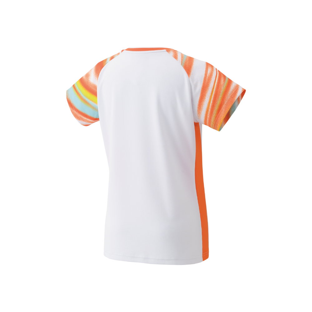 YONEX WOMEN'S CREW NECK SHIRT 20778EX WHITE (SLIM FIT)