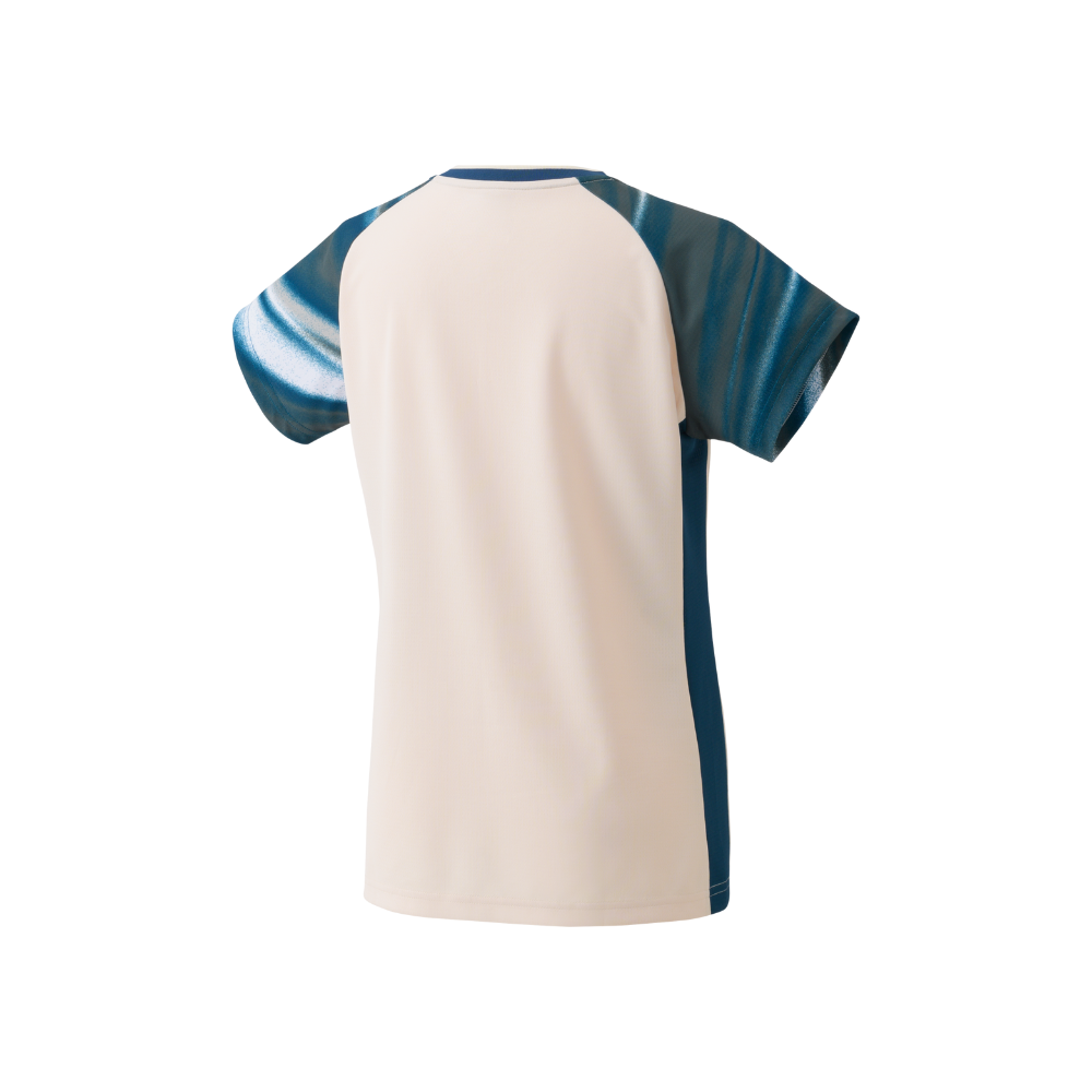 YONEX WOMEN'S CREW NECK SHIRT 20778EX SAND (SLIM FIT)