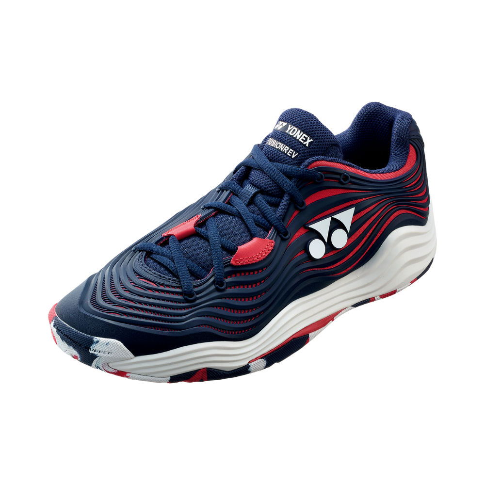 YONEX POWER CUSHION FUSIONREV 5 MEN TENNIS SHOES NAVY RED