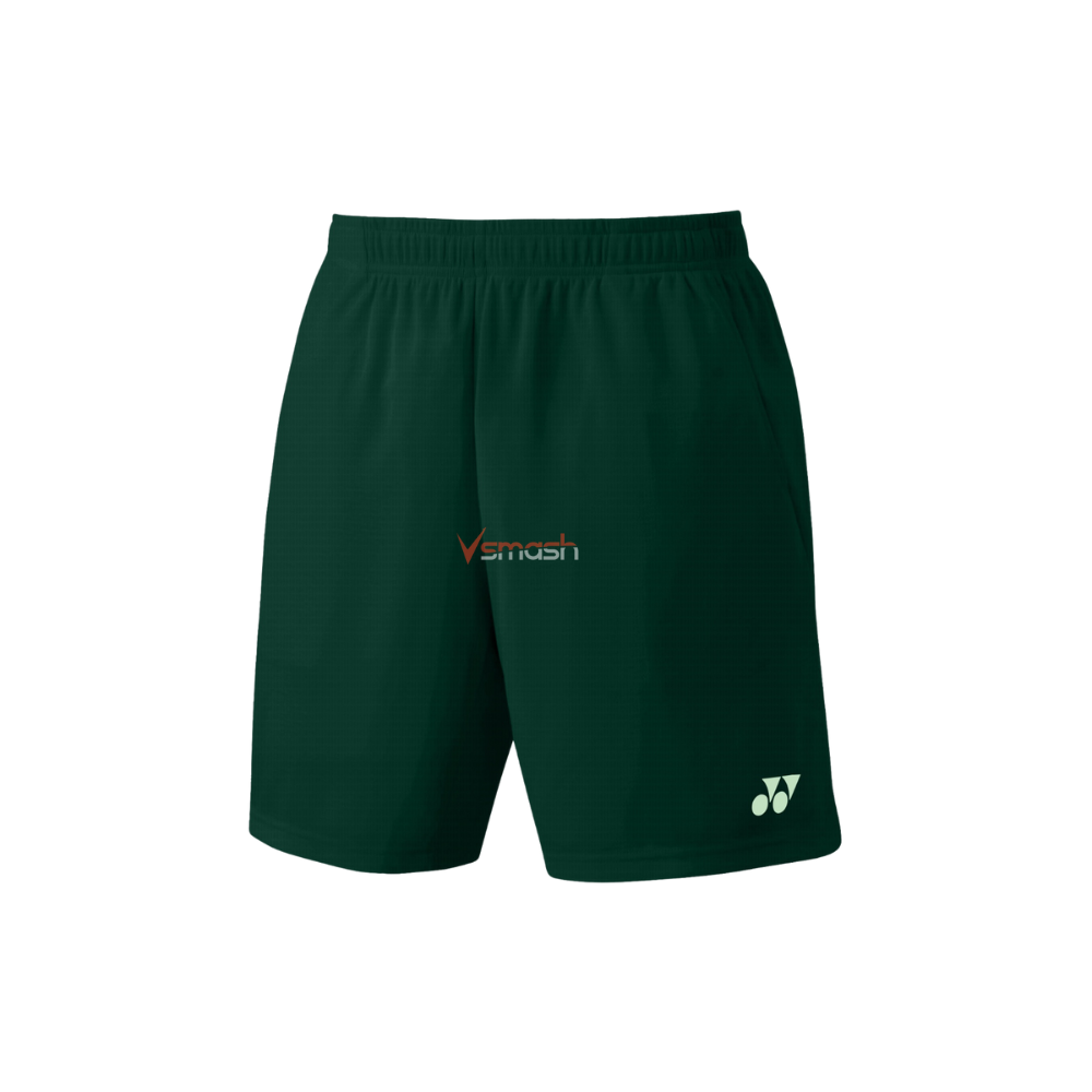YONEX MEN'S TEXTILE SHORTS 2643 BISTRO GREEN | VSMASH