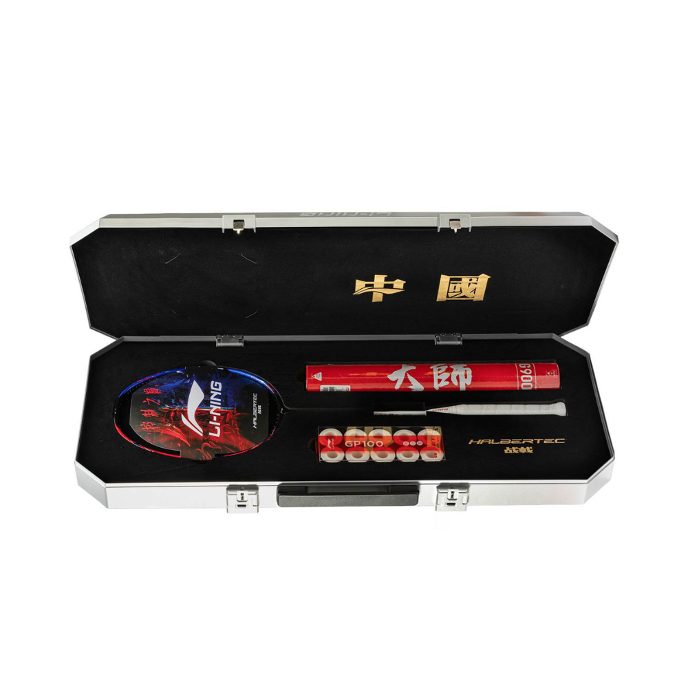 LI-NING HALBERTEC 9000 LIMITED EDITION SET NAVY RED | VSMASH LI-NING HALBERTEC 9000 LIMITED EDITION SET NAVY RED | VSMASH