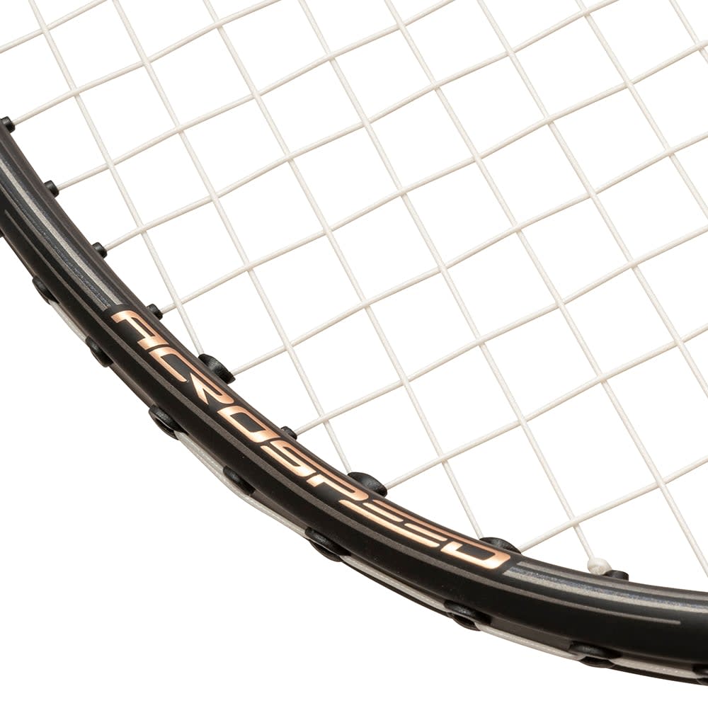 お得セット MIZUNO ACROSPEED 0 BLACK/SILVER/RED GERBERA FOIL | VSMASH ラケット(軟式用)