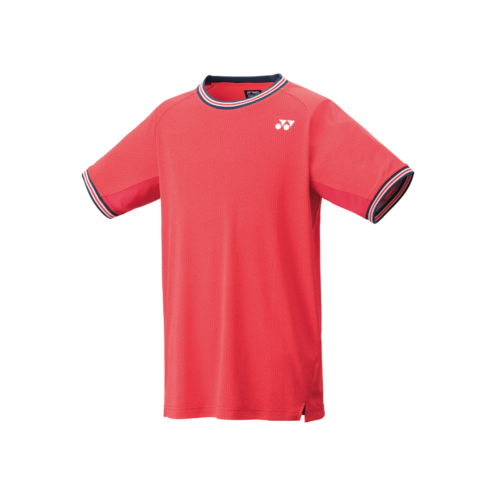 YONEX MEN'S CREW NECK SHIRT 10578EX PEARL RED (SLIM FIT