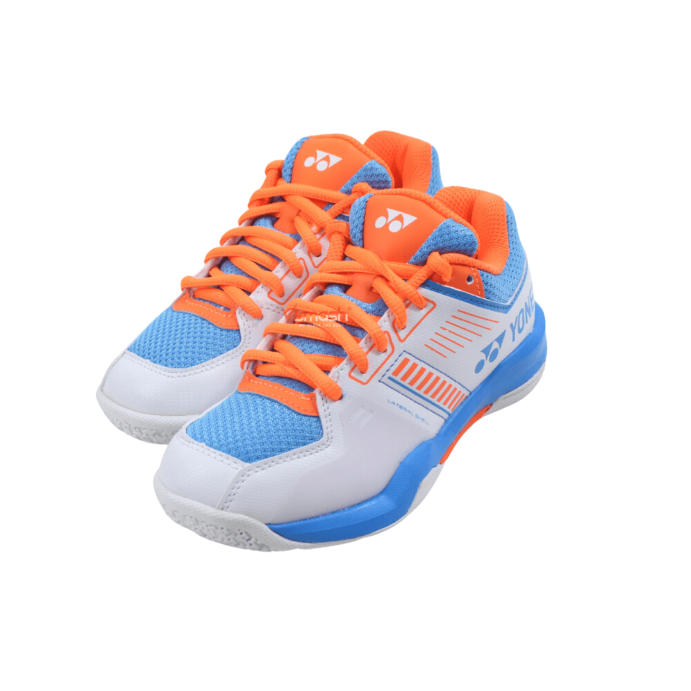 YONEX POWER CUSHION STRIDER FLOW JUNIOR WHITE SKY BLUE (LACE